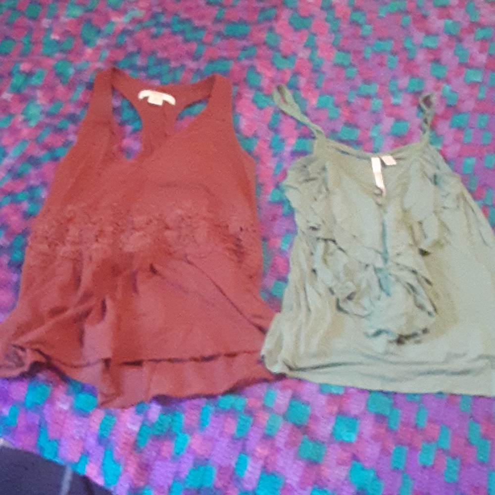 2 - size XS tops